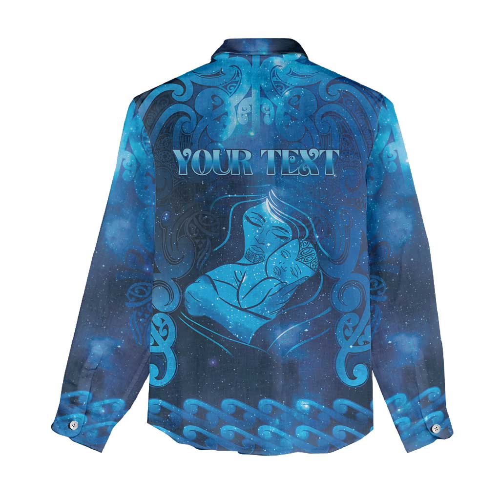 Personalised New Zealand Mother's Day Women Casual Shirt Ko Te Whaea Te Takere O Te Waka LT05 - Polynesian Pride