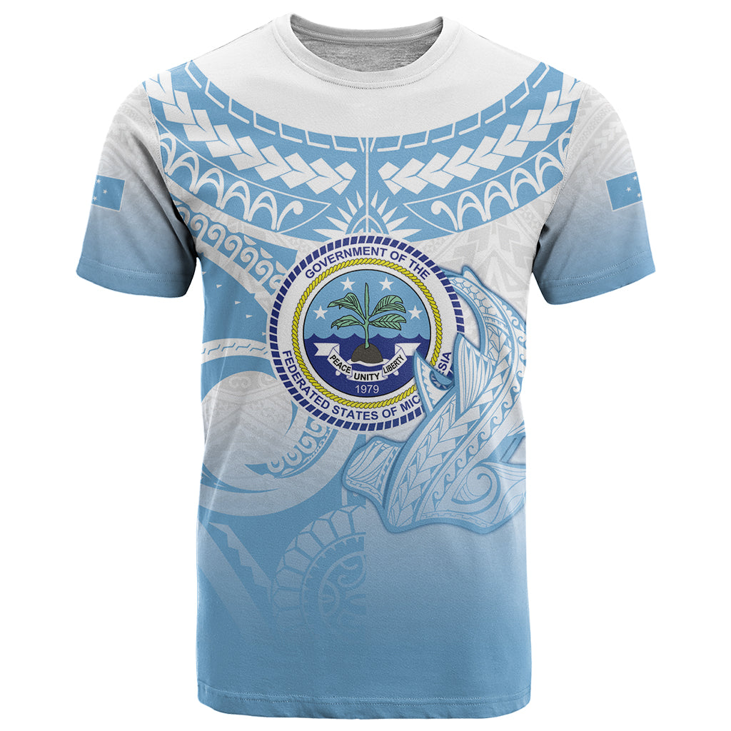 Micronesia Constitution Day T Shirt Polynesian Tribal Tattoo Simple Style