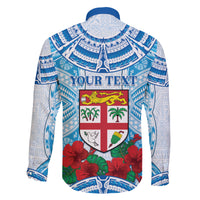 Personalised Fiji Ratu Sir Lala Sukuna Day Family Matching Short Sleeve Bodycon Dress and Hawaiian Shirt Hibiscus Tapa Pattern LT05 - Polynesian Pride
