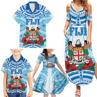 Personalised Fiji Ratu Sir Lala Sukuna Day Family Matching Summer Maxi Dress and Hawaiian Shirt Hibiscus Tapa Pattern LT05 - Polynesian Pride