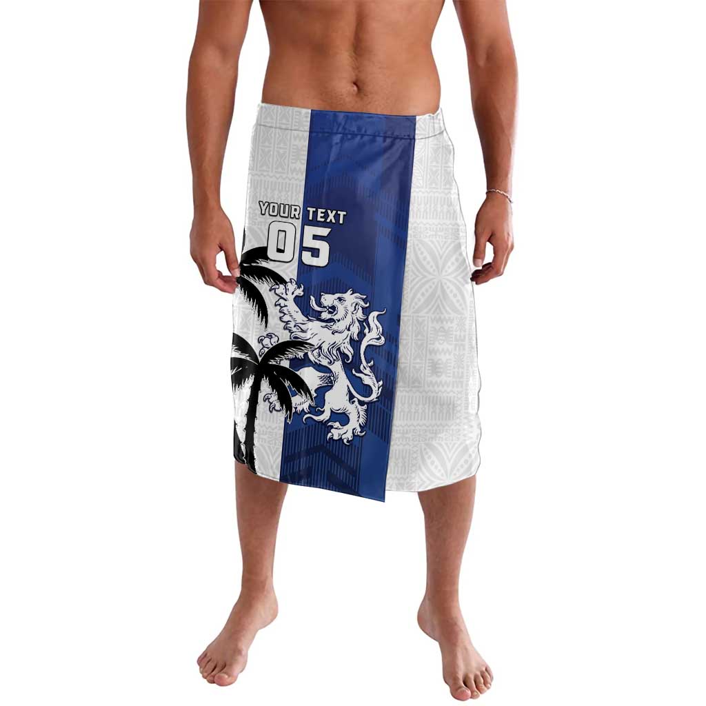 Fiji And Scotland Rugby Custom Lavalava Fijian Palm Tree With Thistle Together