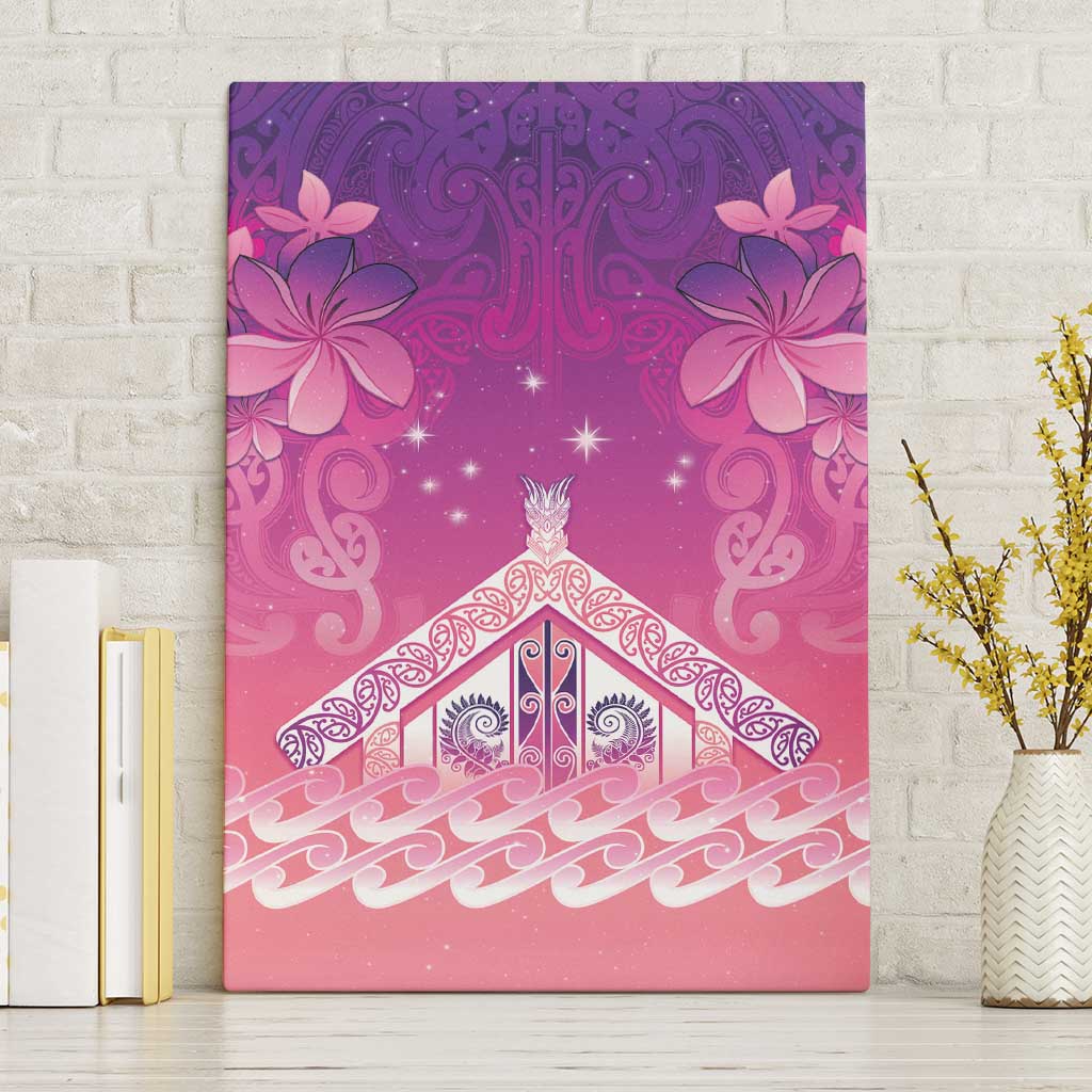 New Zealand Matariki Canvas Wall Art Maori Marae Purple Galaxy LT05 Without Frame Purple - Polynesian Pride