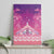 New Zealand Matariki Canvas Wall Art Maori Marae Purple Galaxy