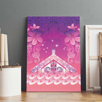 New Zealand Matariki Canvas Wall Art Maori Marae Purple Galaxy LT05 - Polynesian Pride