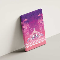 New Zealand Matariki Canvas Wall Art Maori Marae Purple Galaxy LT05 - Polynesian Pride