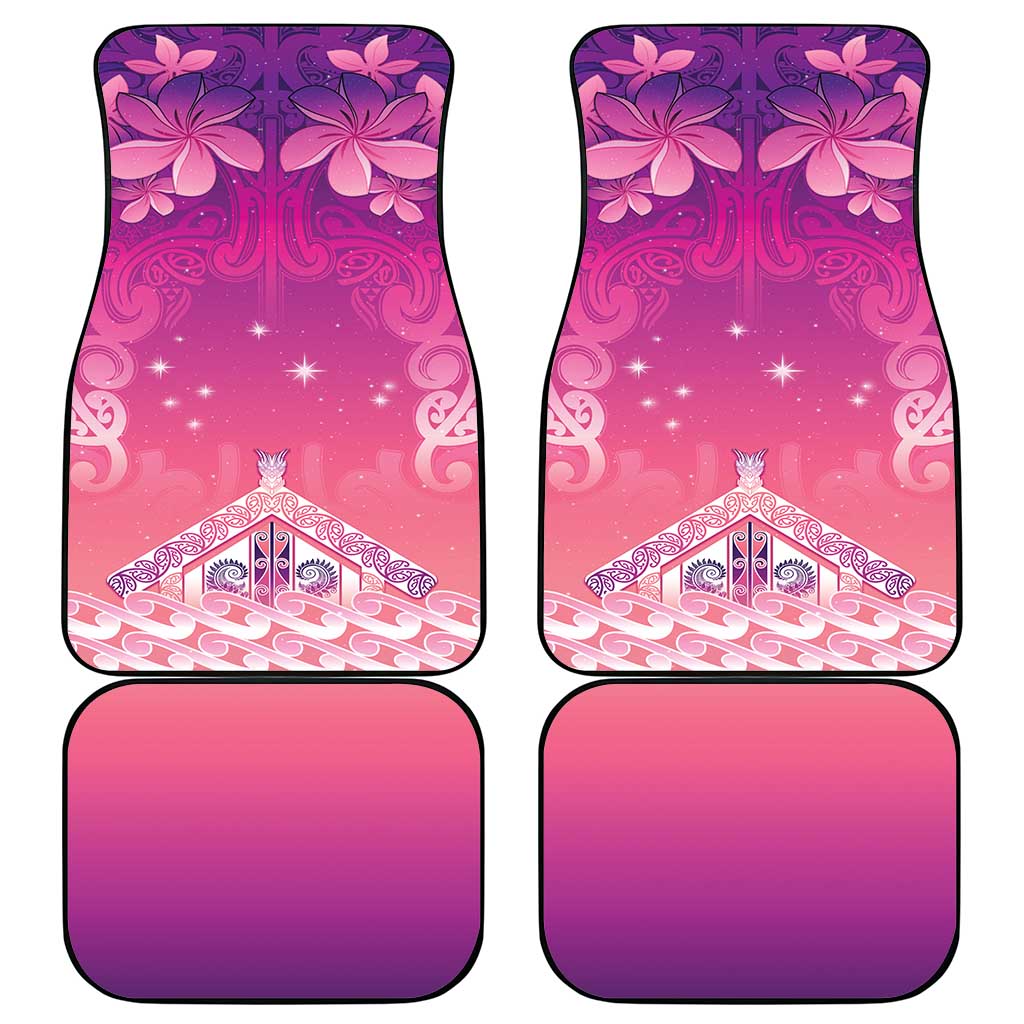 New Zealand Matariki Car Mats Maori Marae Purple Galaxy LT05 - Polynesian Pride