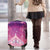 New Zealand Matariki Luggage Cover Maori Marae Purple Galaxy