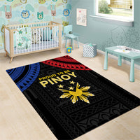 Philippines Independence Day Area Rug Proud To Be Pinoy
