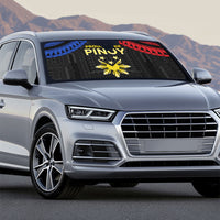 Philippines Independence Day Auto Sun Shade Proud To Be Pinoy