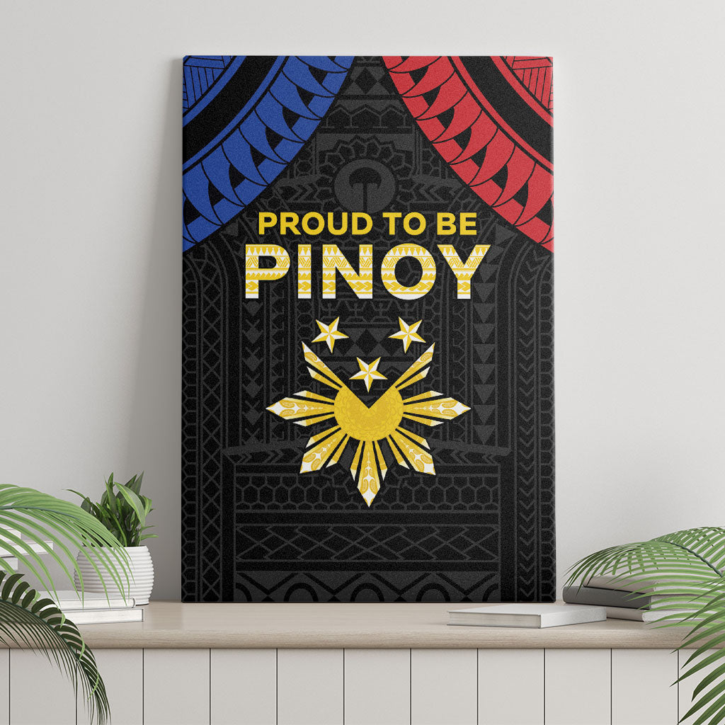 Philippines Independence Day Canvas Wall Art Proud To Be Pinoy