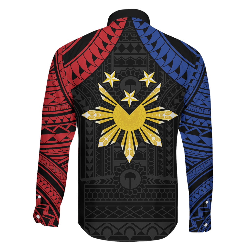 Philippines Independence Day Family Matching Mermaid Dress and Hawaiian Shirt Proud To Be Pinoy LT05 - Polynesian Pride