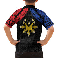 Philippines Independence Day Family Matching Off Shoulder Maxi Dress and Hawaiian Shirt Proud To Be Pinoy