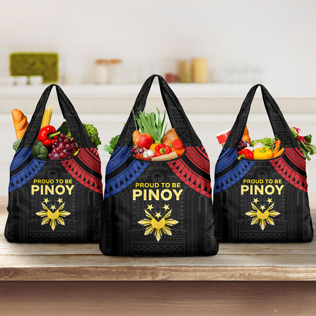 Philippines Independence Day Grocery Bag Proud To Be Pinoy