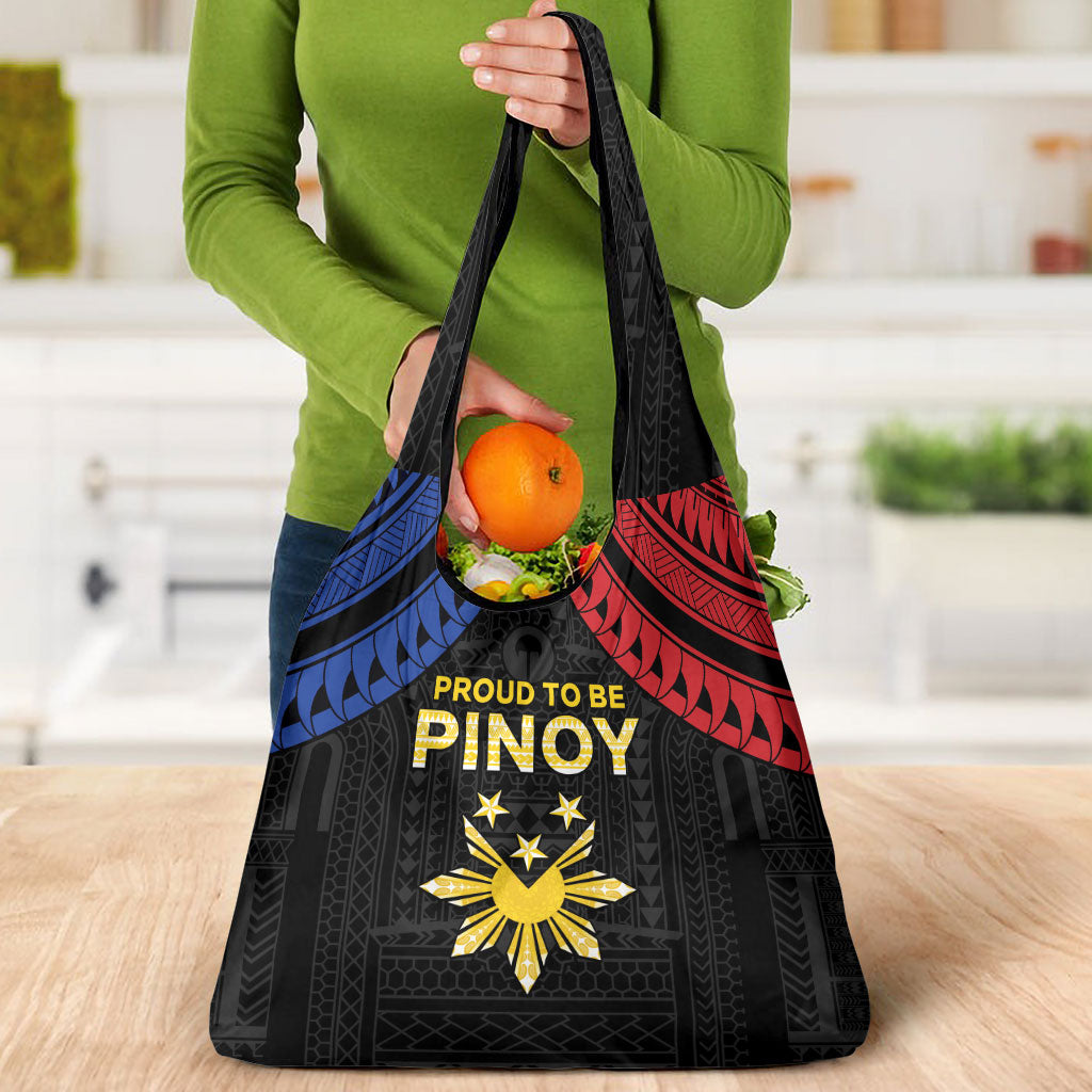 Philippines Independence Day Grocery Bag Proud To Be Pinoy