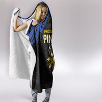 Philippines Independence Day Hooded Blanket Proud To Be Pinoy