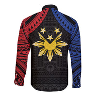 Philippines Independence Day Long Sleeve Button Shirt Proud To Be Pinoy