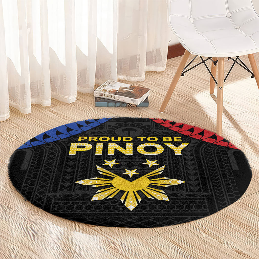 Philippines Independence Day Round Carpet Proud To Be Pinoy