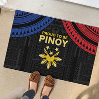 Philippines Independence Day Rubber Doormat Proud To Be Pinoy