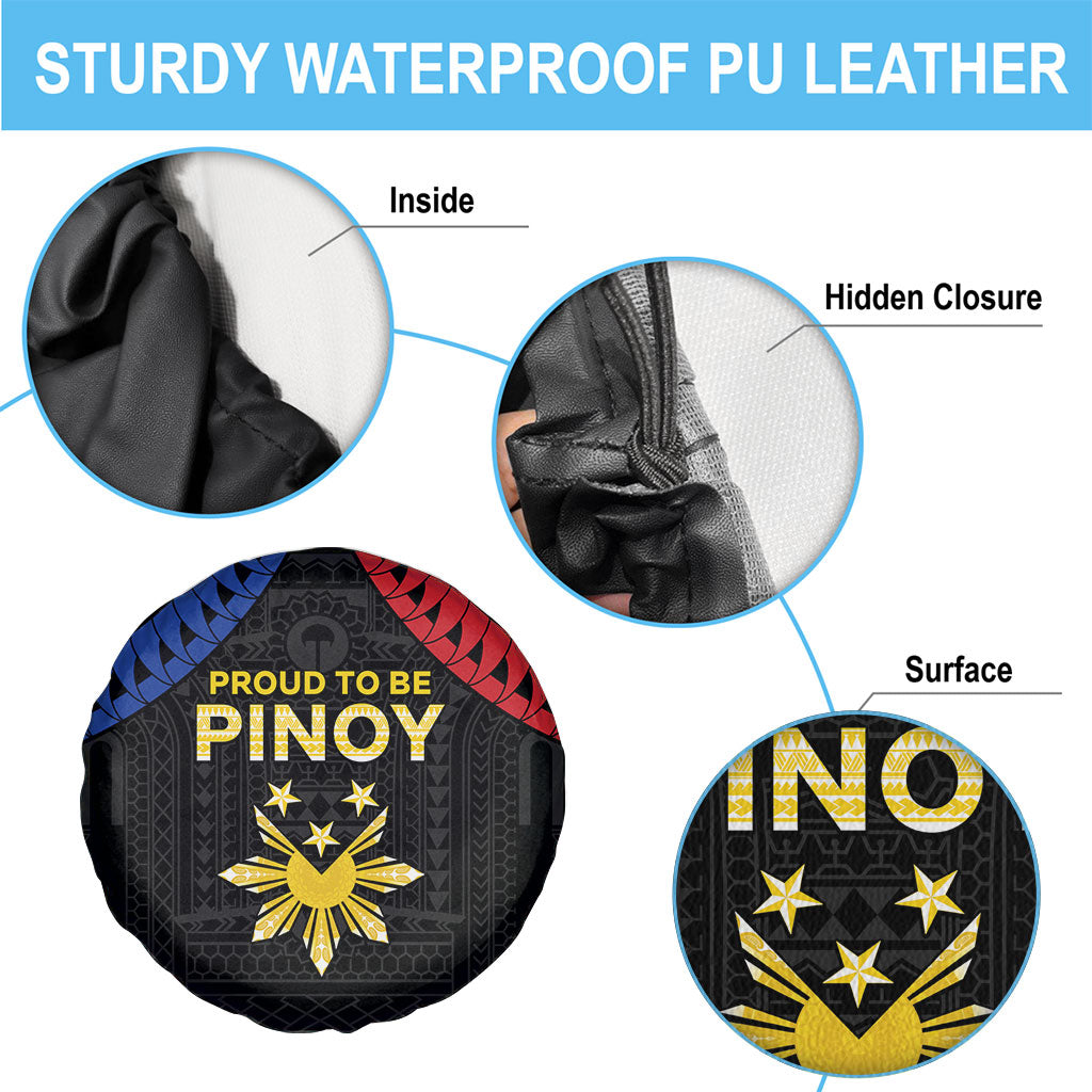 Philippines Independence Day Spare Tire Cover Proud To Be Pinoy