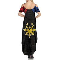 Philippines Independence Day Summer Maxi Dress Proud To Be Pinoy