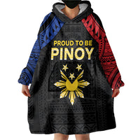 Philippines Independence Day Wearable Blanket Hoodie Proud To Be Pinoy