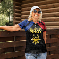 Philippines Independence Day Women Polo Shirt Proud To Be Pinoy