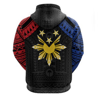 Philippines Independence Day Zip Hoodie Proud To Be Pinoy