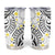 Plumeria With White Polynesian Tattoo Pattern Tumbler Cup