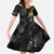 Hawaiian Honu And Surfboards Family Matching Mermaid Dress and Hawaiian Shirt Gold Style - Polynesian Pride