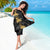 Hawaiian Honu And Surfboards Sarong Gold Style - Polynesian Pride