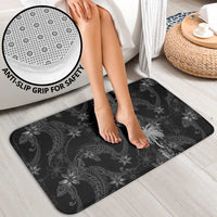 Hawaiian Honu And Surfboards Bathroom Set Silver Style - Polynesian Pride