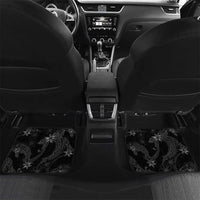 Hawaiian Honu And Surfboards Car Mats Silver Style - Polynesian Pride