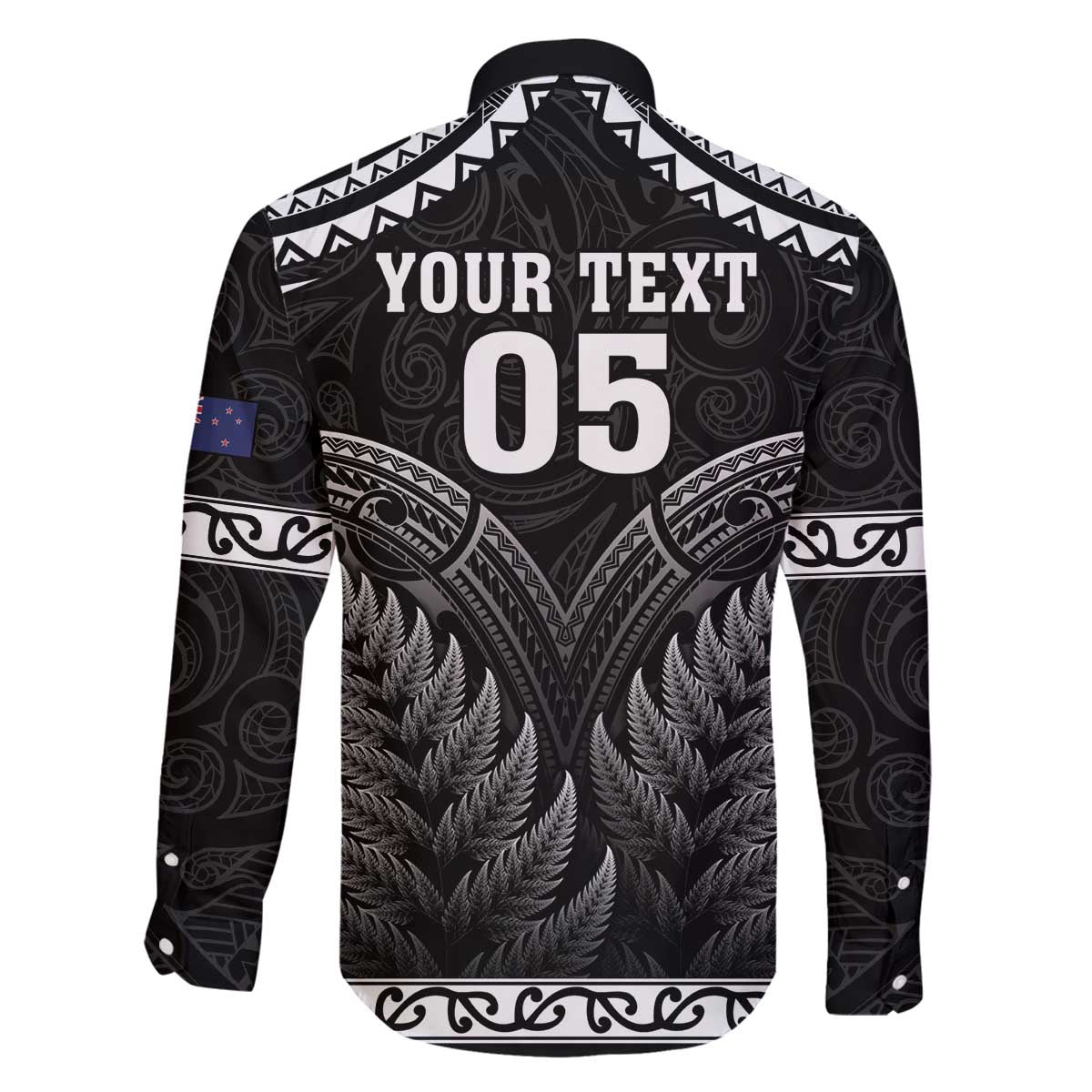 Custom New Zealand Maori Tiki Rugby Family Matching Puletasi and Hawaiian Shirt Go Aotearoa Maori Pattern LT05 - Polynesian Pride