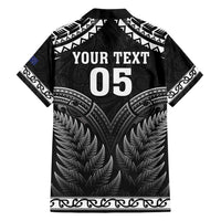 Custom New Zealand Maori Tiki Rugby Family Matching Summer Maxi Dress and Hawaiian Shirt Go Aotearoa Maori Pattern LT05 - Polynesian Pride