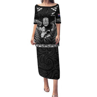 Custom New Zealand Maori Tiki Rugby Puletasi Go Aotearoa Maori Pattern