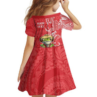 Personalized Puerto Rico Family Matching Summer Maxi Dress and Hawaiian Shirt Coqui Frog With Polynesian Pattern - Polynesian Pride