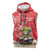 Personalized Puerto Rico Sleeveless Zip Hoodie Coqui Frog With Polynesian Pattern - Polynesian Pride