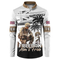 Hawaii Veterans Day Button Sweatshirt Honor The Fallen Flag Grunge Style