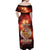 Hawaii Veterans Day Off Shoulder Maxi Dress May We Never Forget Freedom Isn't Free