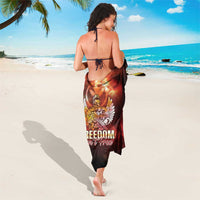 Hawaii Veterans Day Sarong May We Never Forget Freedom Isn't Free