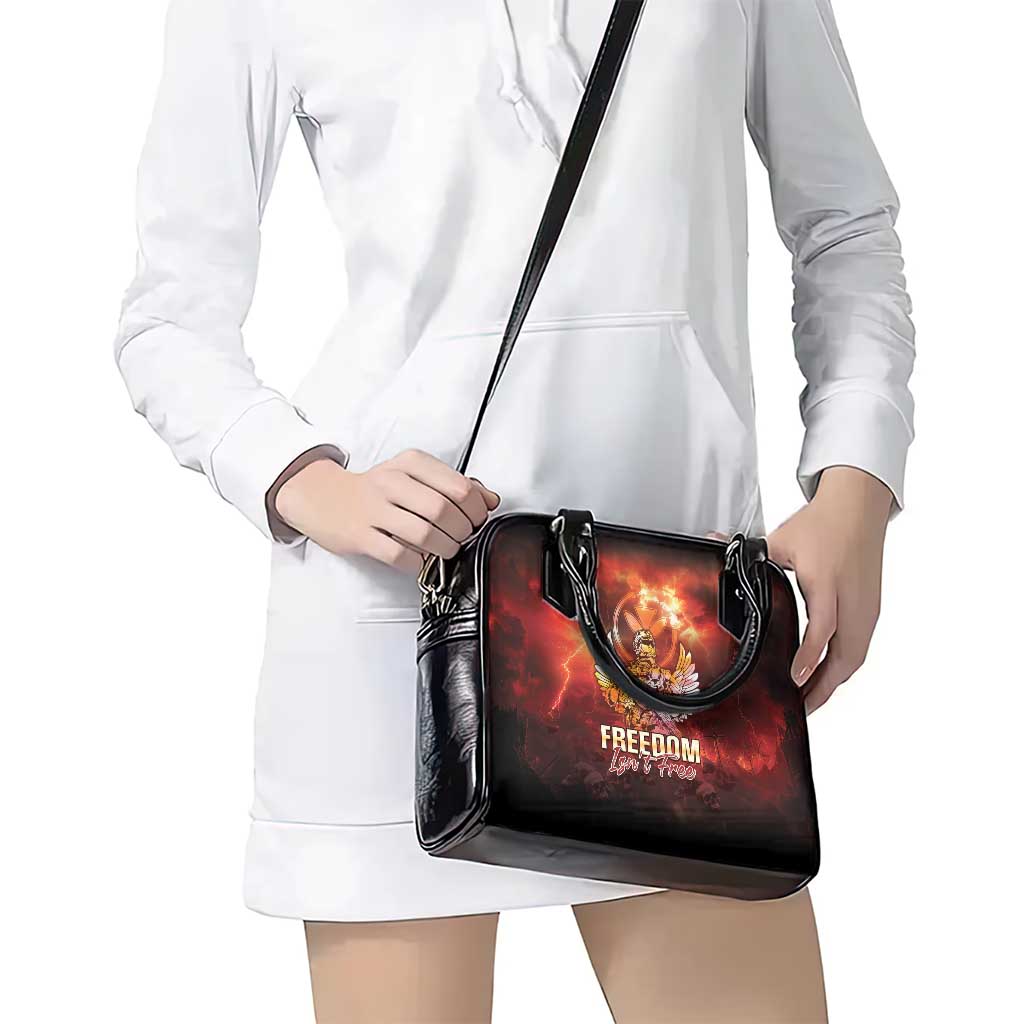 Hawaii Veterans Day Shoulder Handbag May We Never Forget Freedom Isn't Free