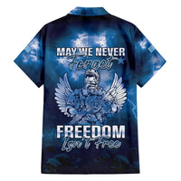 Federated States of Micronesia Veterans Day Family Matching Summer Maxi Dress and Hawaiian Shirt May We Never Forget Freedom Isn't Free LT05 - Polynesian Pride