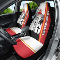 French Polynesia Armistice Day Car Seat Cover Lest We Forget Flag Style