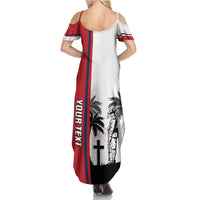 Wallis and Futuna Armistice Day Family Matching Summer Maxi Dress and Hawaiian Shirt Lest We Forget Flag Style LT05 - Polynesian Pride