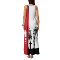 Wallis and Futuna Armistice Day Family Matching Tank Maxi Dress and Hawaiian Shirt Lest We Forget Flag Style LT05 - Polynesian Pride