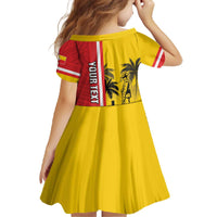 Marquesas Islands Armistice Day Family Matching Off The Shoulder Long Sleeve Dress and Hawaiian Shirt Lest We Forget Flag Style LT05 - Polynesian Pride