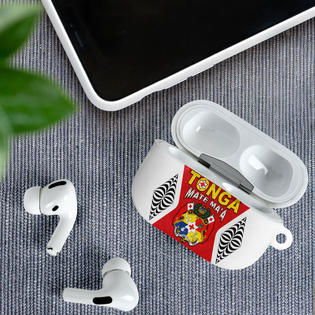 2026 Tonga Rugby XIII AirPods Case Sporty Style LT05 - Polynesian Pride