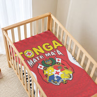2026 Tonga Rugby XIII Baby Bed Cover Sporty Style LT05 - Polynesian Pride