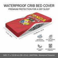 2026 Tonga Rugby XIII Baby Bed Cover Sporty Style LT05 - Polynesian Pride