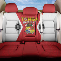 2026 Tonga Rugby XIII Back Car Seat Cover Sporty Style LT05 One Size Red - Polynesian Pride